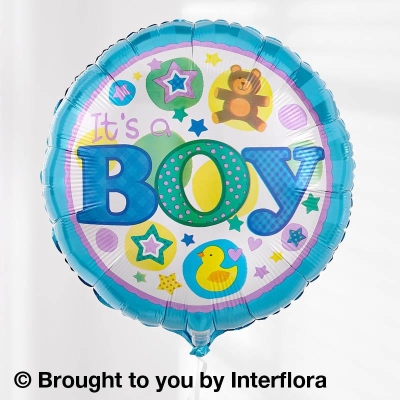 Baby Boy Helium Balloon